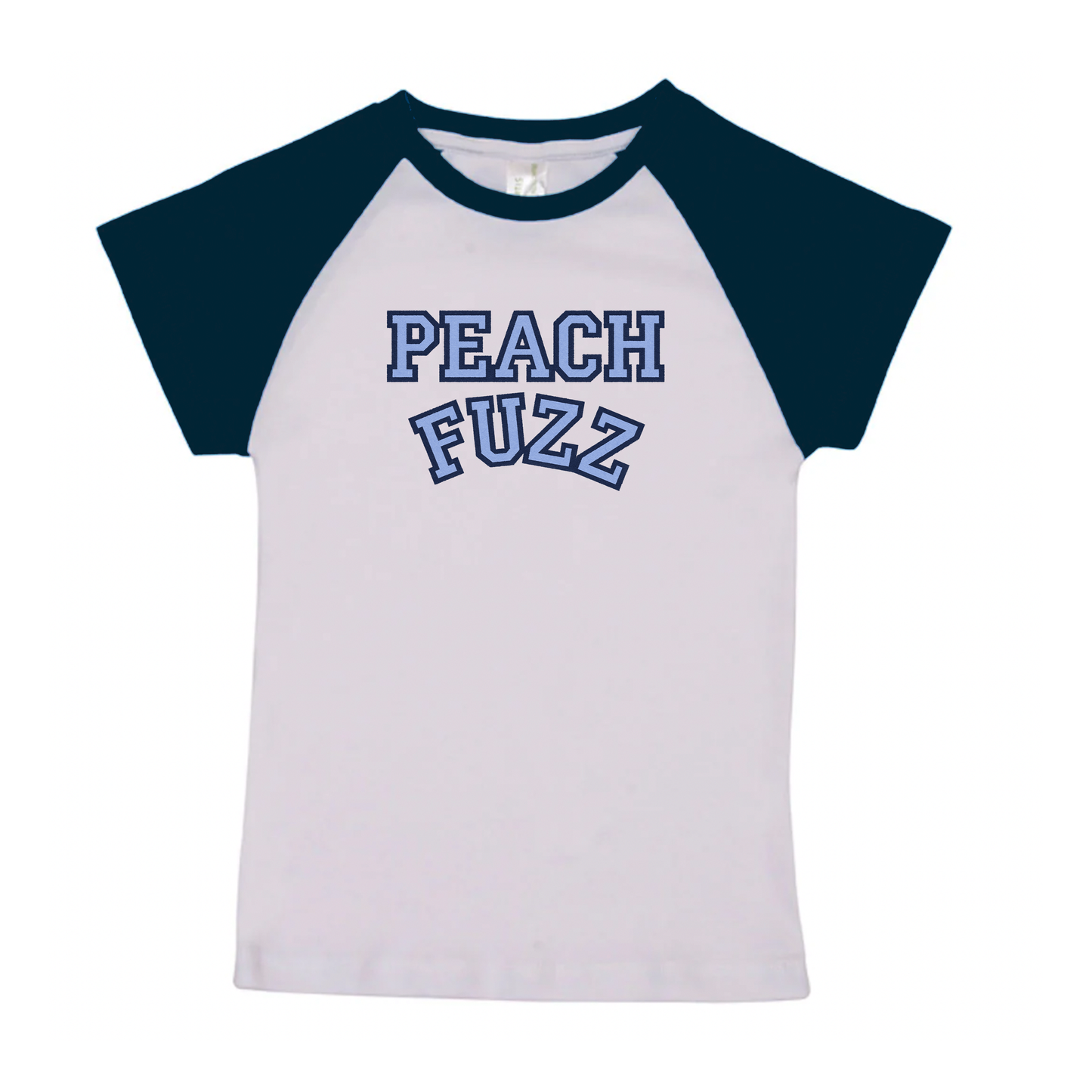 Peach Fuzz Retro Baseball Baby Raglan Tee LIMITED EDITION
